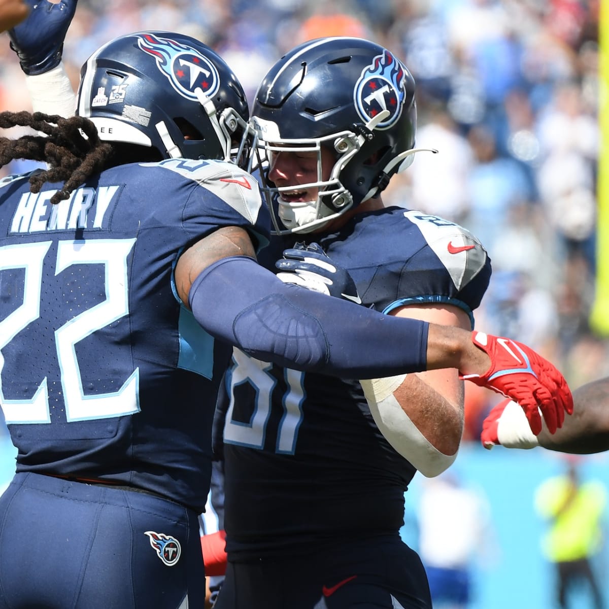 Titans TE Josh Whyle on Catching First Career TD from Derrick Henry: 'It's  Pretty Cool' - Sports Illustrated Tennessee Titans News, Analysis and More