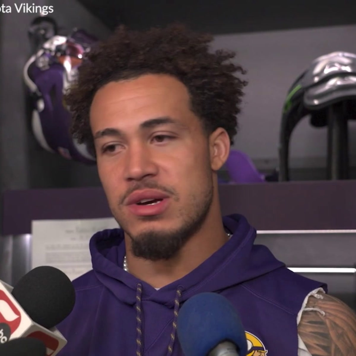 Vikings' Byron Murphy: We'll use Taylor Swift against Travis Kelce