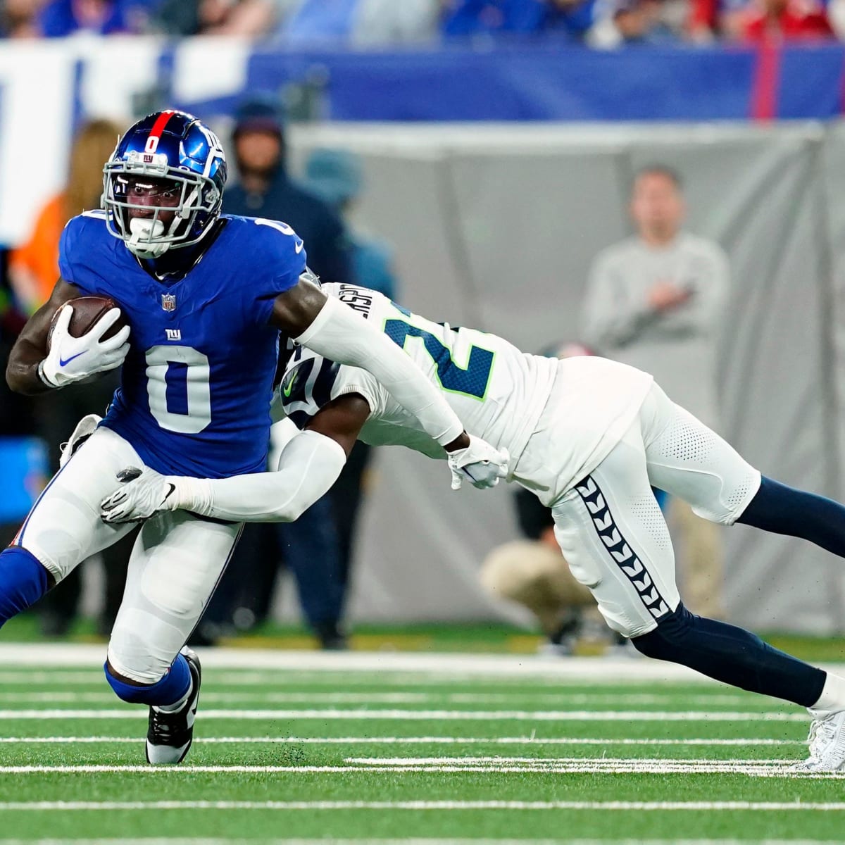 Seattle Seahawks Rapid Reaction: Devon Witherspoon, Defense Bully Giants in  24-3 Win - Sports Illustrated Seattle Seahawks News, Analysis and More