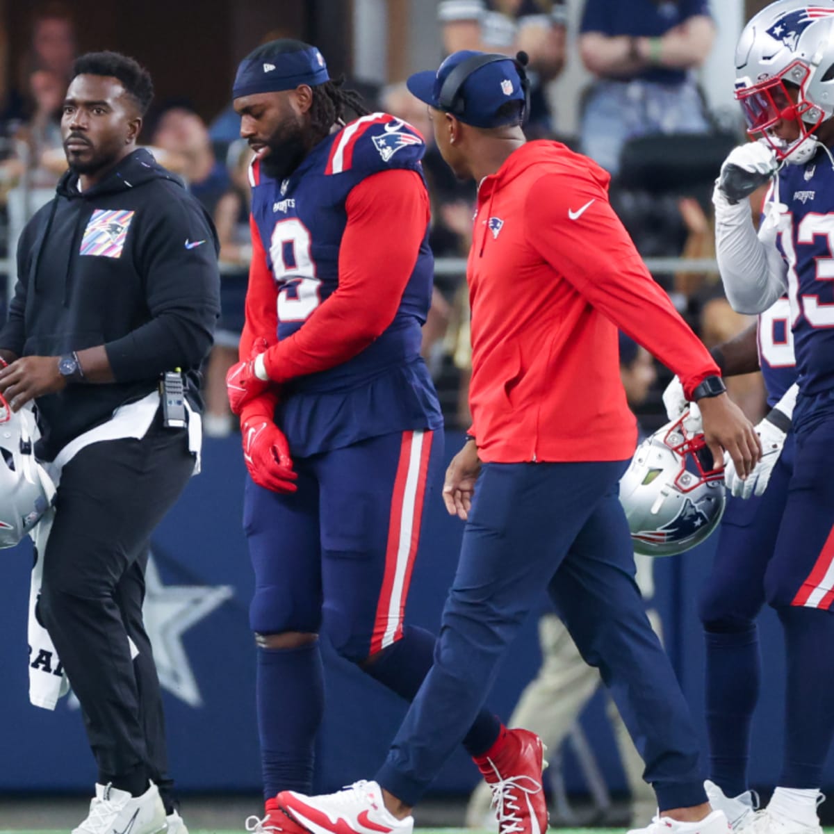 New England Patriots Facing 'Devastating' Injuries to Matthew Judon,  Christian Gonzalez in Dallas Cowboys Loss - Sports Illustrated New England  Patriots News, Analysis and More