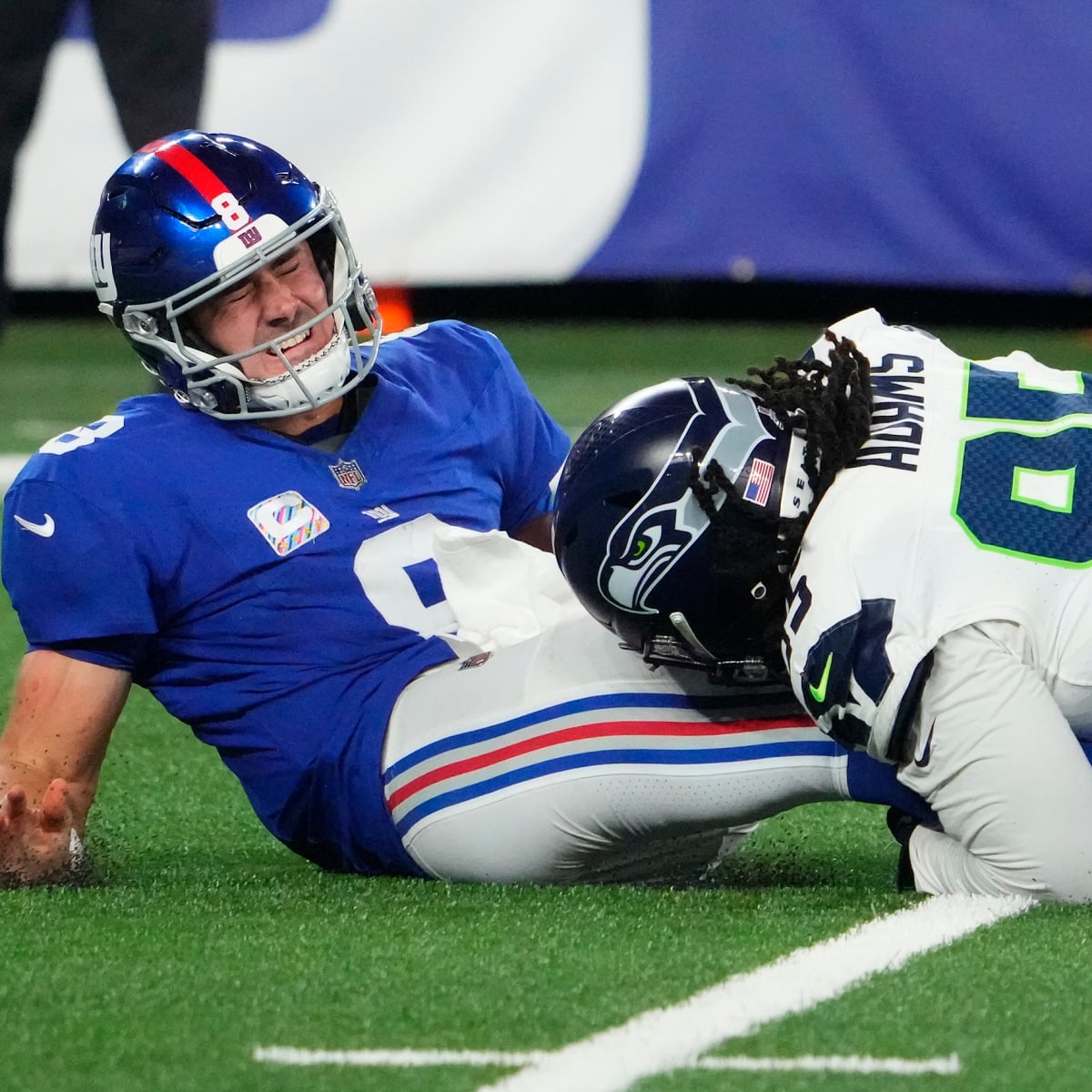 Giants' Brian Daboll says Daniel Jones is 'the guy' when healthy — an  essentially meaningless quote 