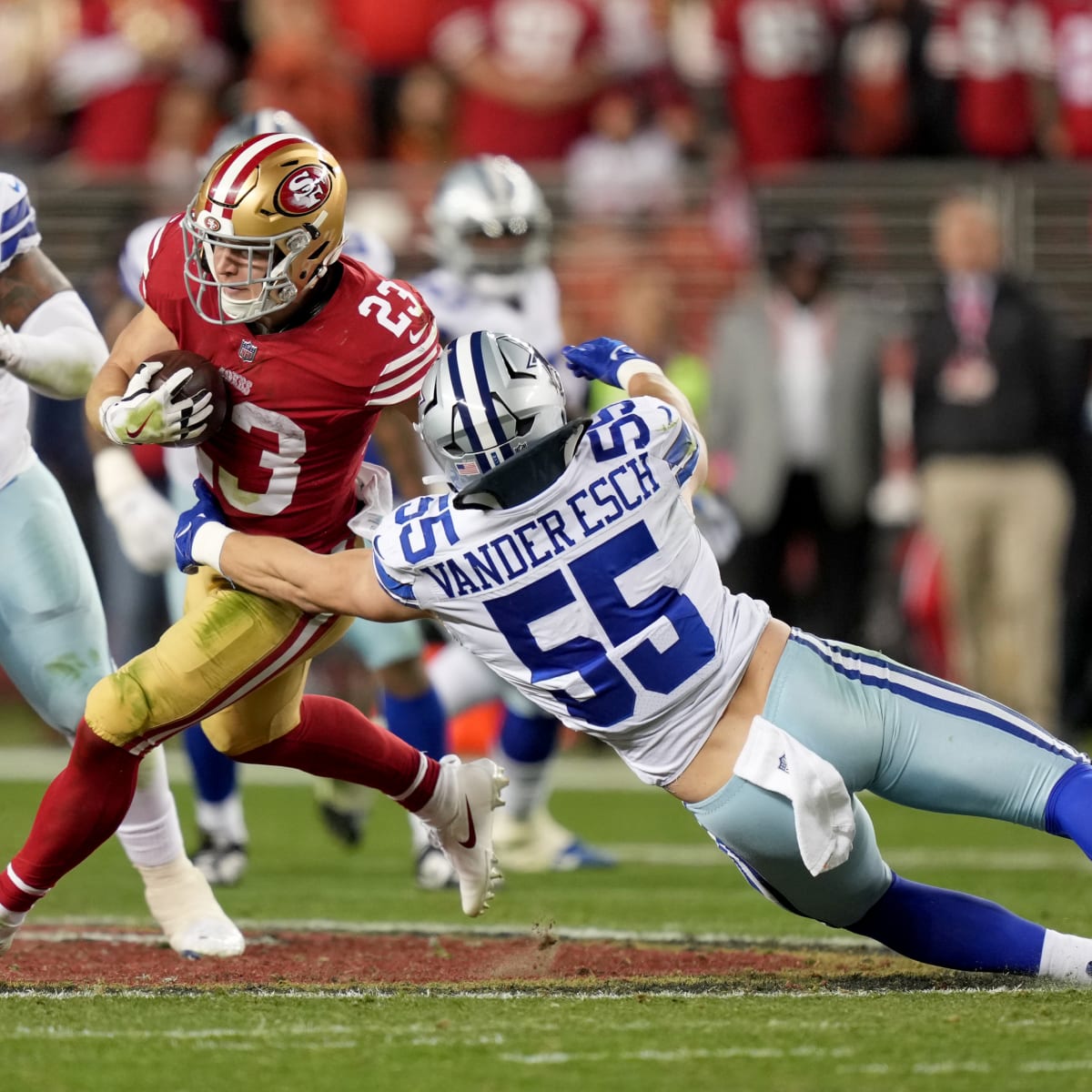 San Francisco 49ers vs Dallas Cowboys Timings: San Francisco 49ers