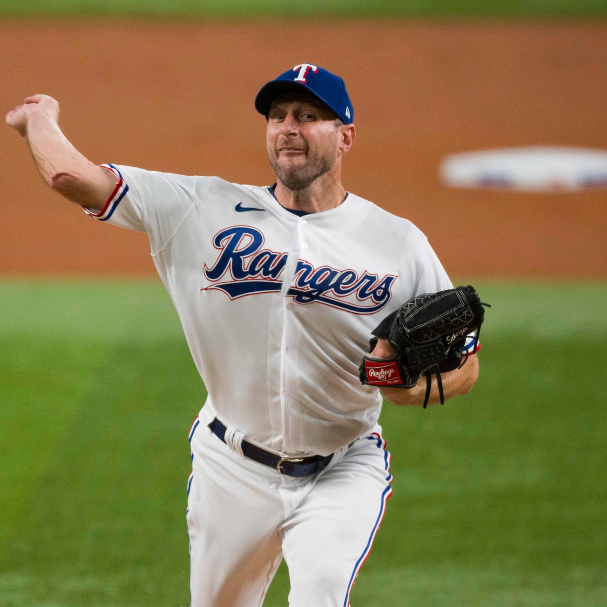 Scherzer gets erratic after milestone K and Brewers beat Rangers 6-2 for  3-game sweep - The San Diego Union-Tribune