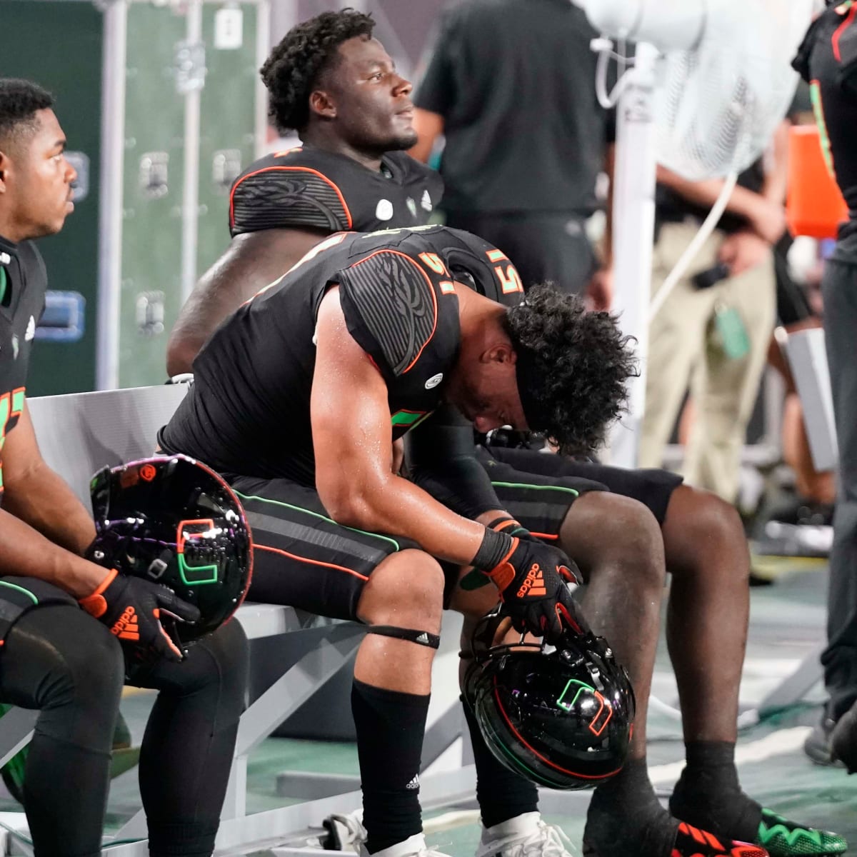 Miami Gardens, Florida, USA. 06th Oct, 2018. The Miami Hurricanes