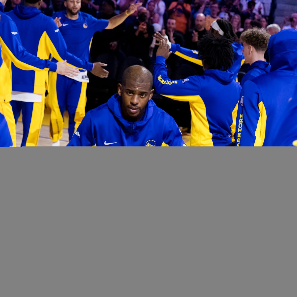 3 things noticed from Chris Paul's Golden State Warriors unveiling picture  as fans react - Basketball - Sports - Daily Express US