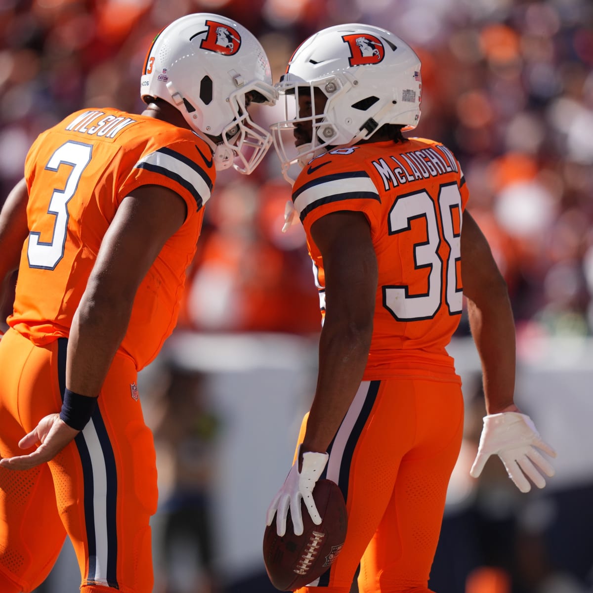 The Broncos lose every Super Bowl in orange, so they are wearing