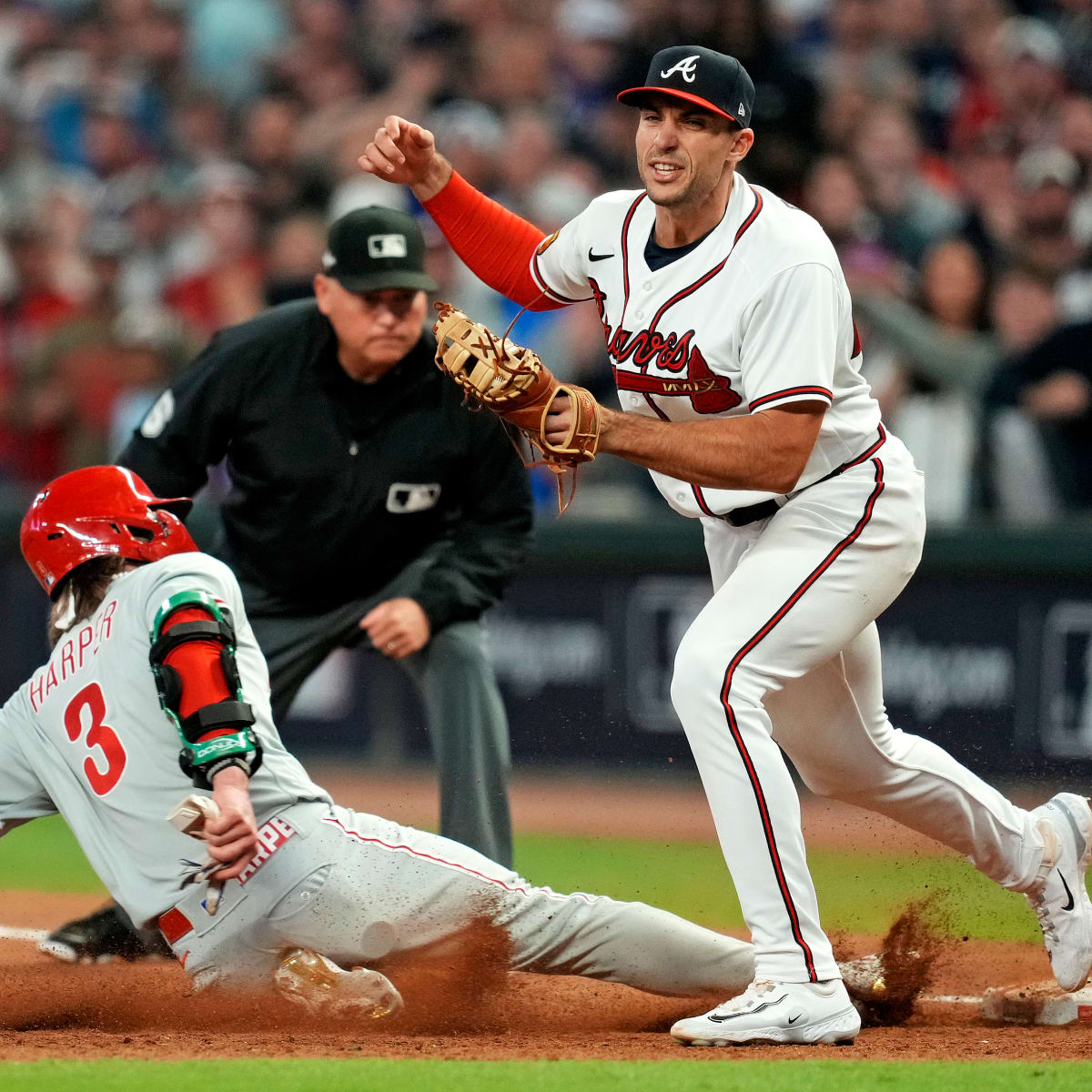 The Braves fall in the NLDS to the Phillies #shorts 