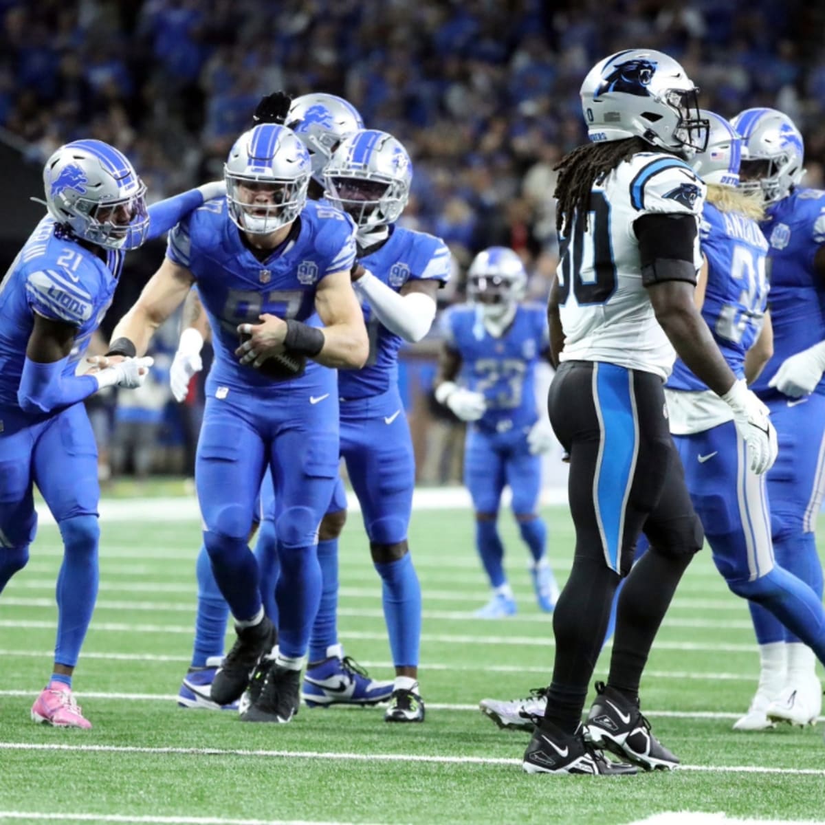 Detroit Lions vs. Carolina Panthers highlights