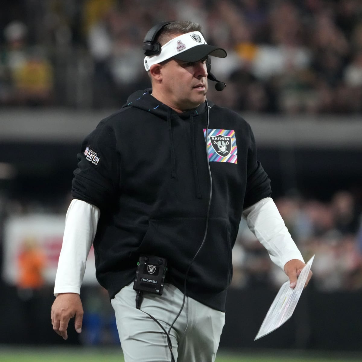 Josh McDaniels earns first win as Las Vegas Raiders head coach