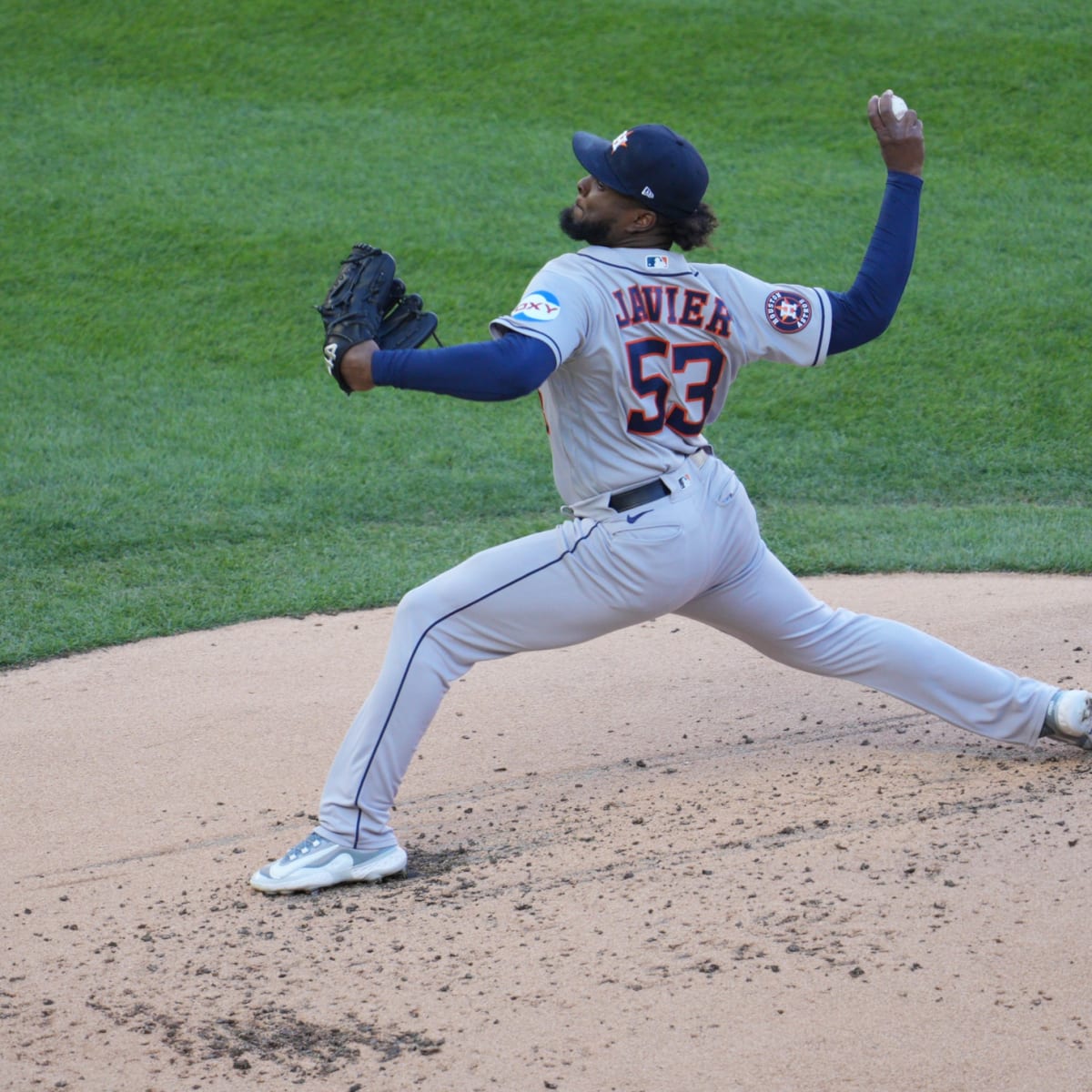 Astros' Cristian Javier reflects on HUGE Game 3 win and stepping