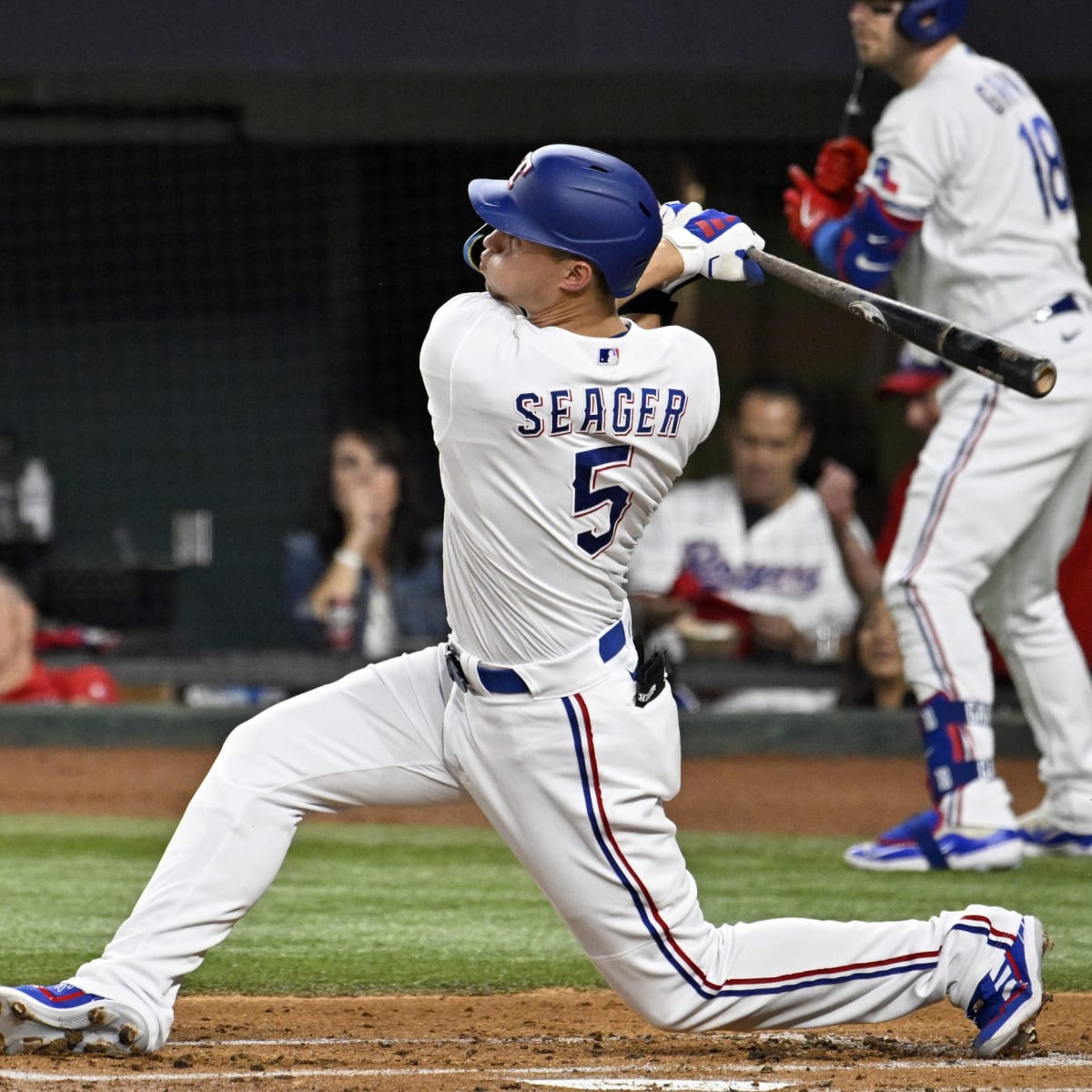 MLB - Locked in all postseason long. Corey Seager is your World