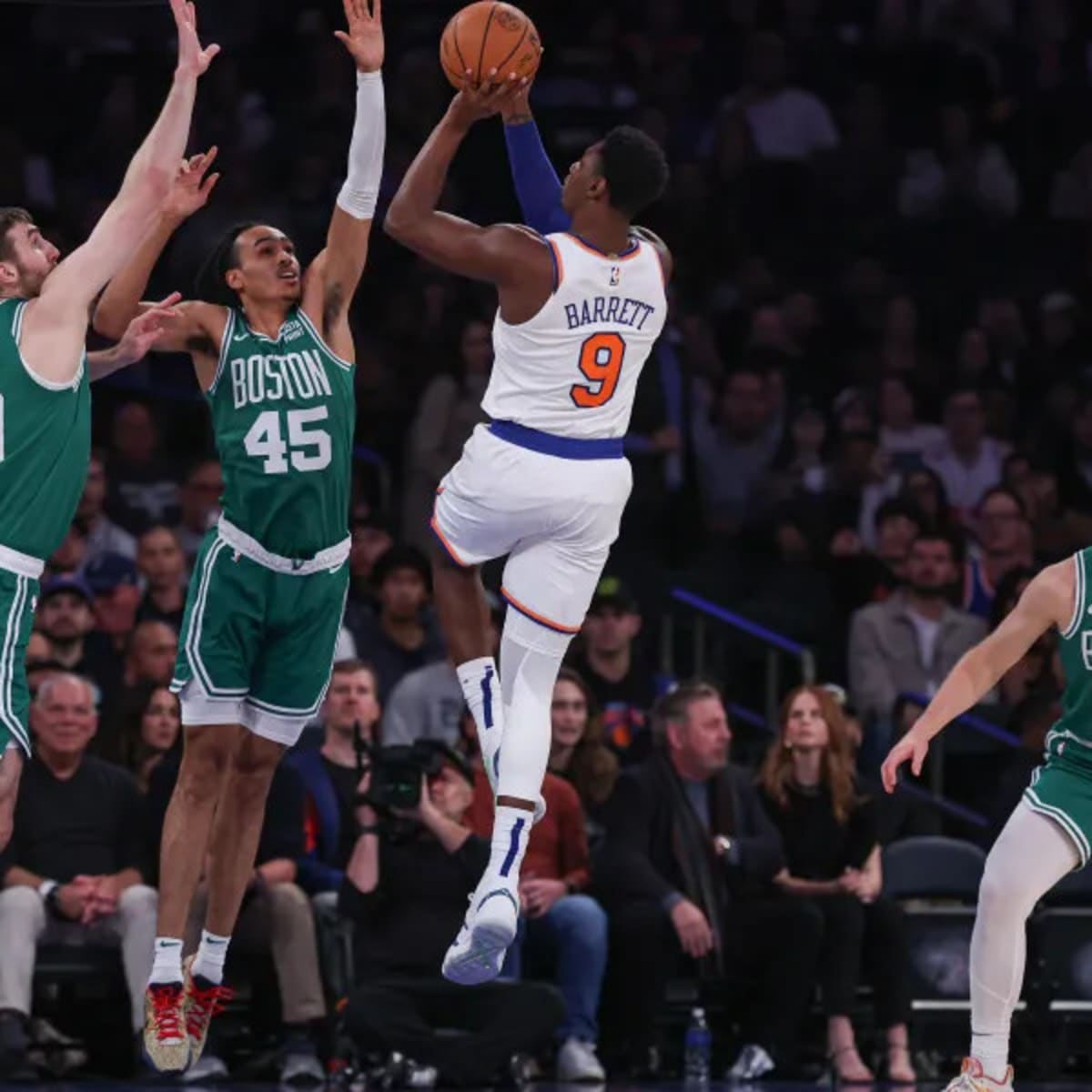 RJ Barrett closing in on return to Knicks' lineup since finger injury