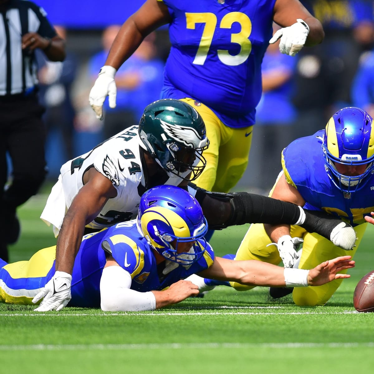 Josh Sweat had three games with more - Philadelphia Eagles