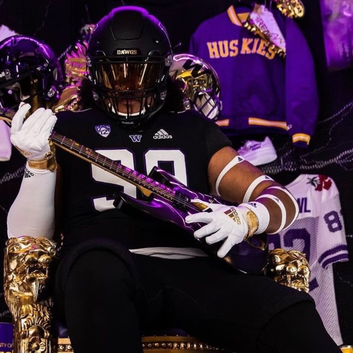 First look: Check out UW Huskies' new Adidas football uniforms