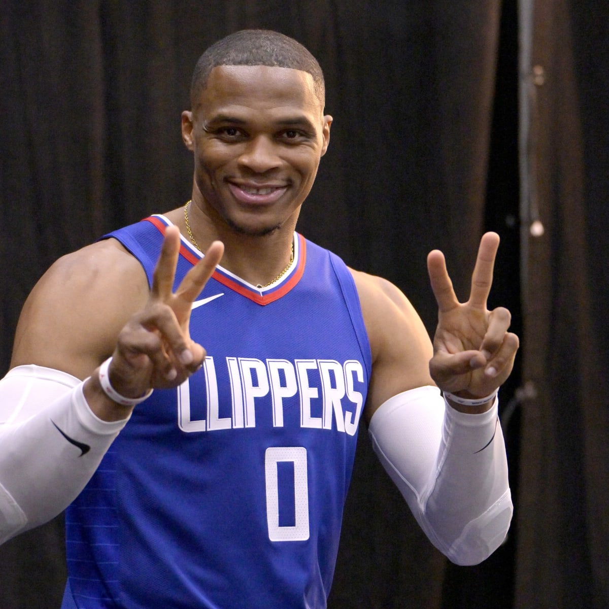 Clippers' Russell Westbrook Gifts A Loyal, Young Fan With Jersey