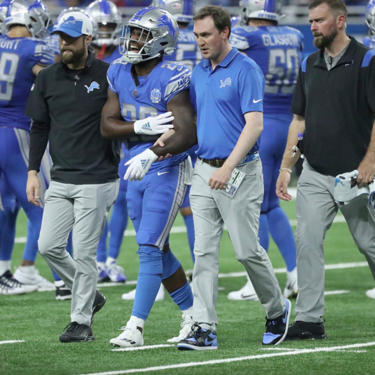 Lions defensive back reported injured on second day of training