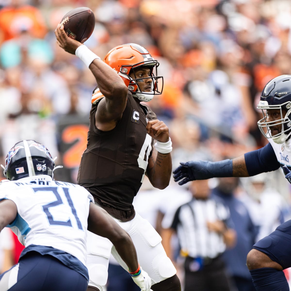 Cleveland Browns Burn Accident: Injured Deshaun Watson Joined by