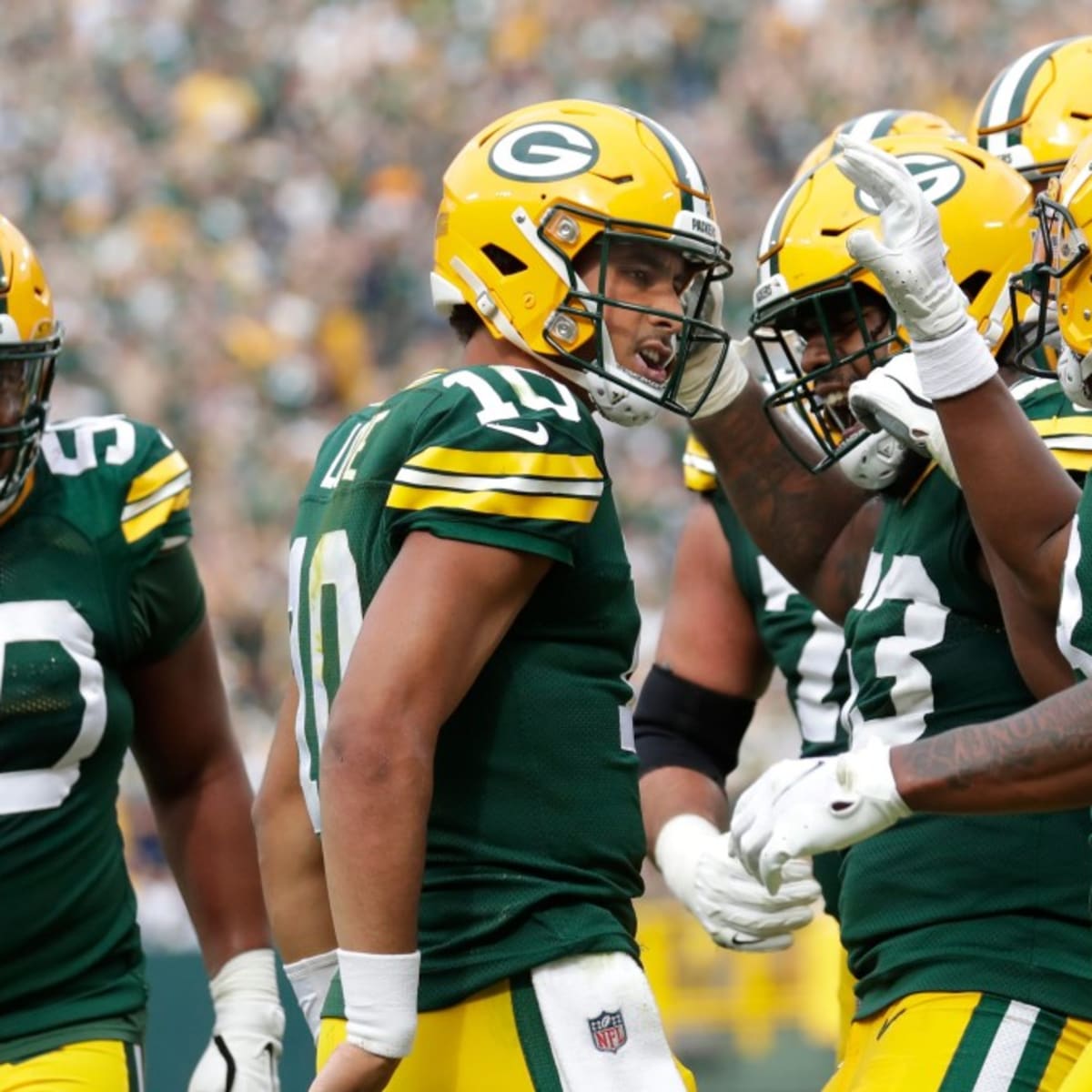 Running backs 1A and 1B lead the Packers offense