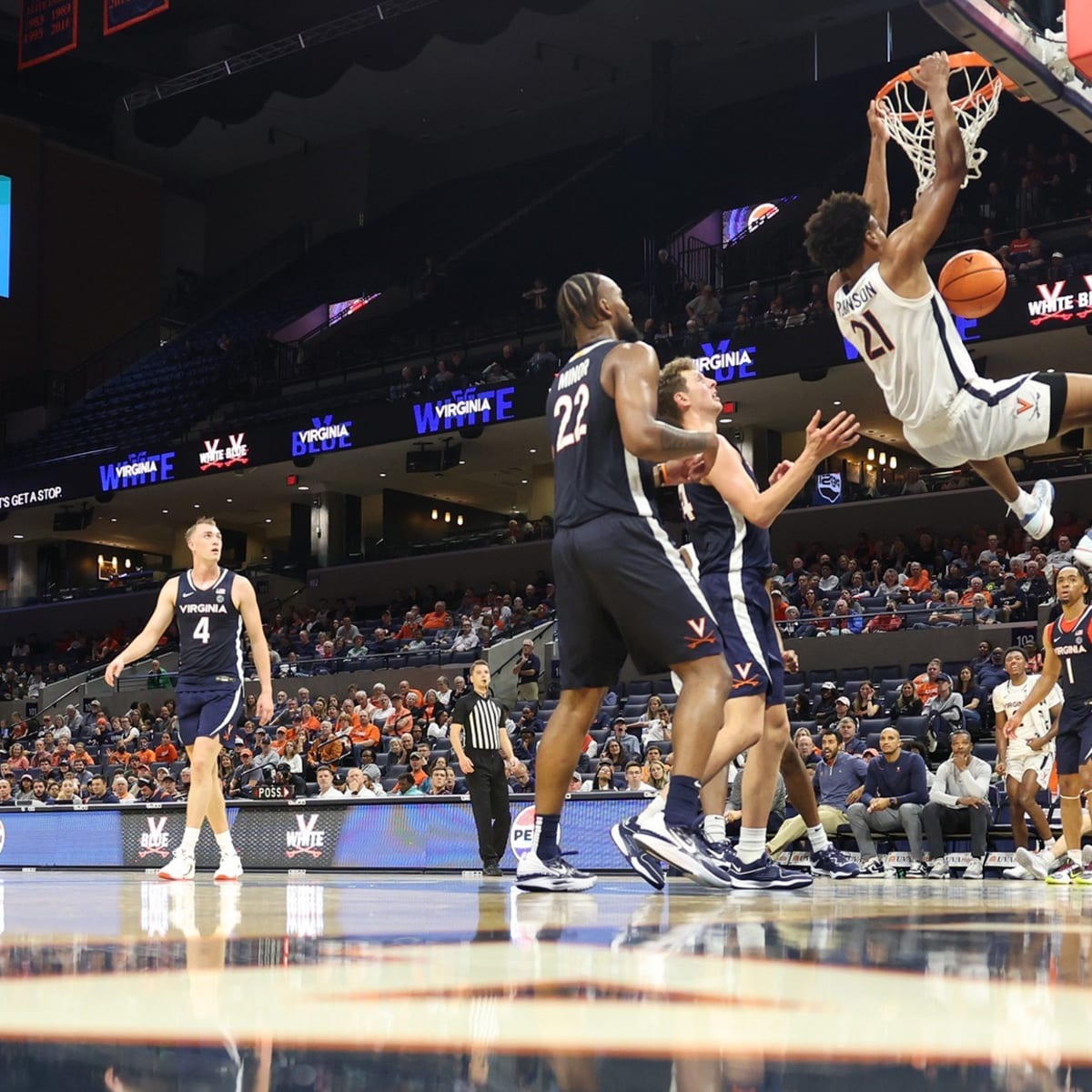 Five takeaways from Virginia basketball's Blue-White scrimmage - Streaking  The Lawn