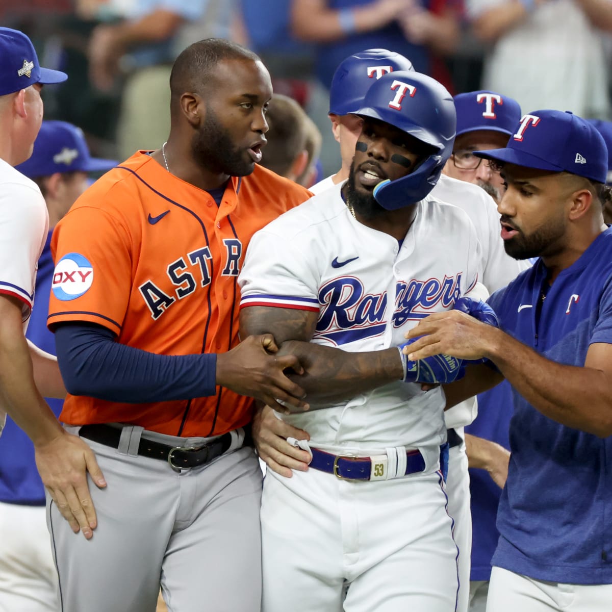 Bruce Bochy on the Rangers' no-good, very bad bullpen day in demoralizing  loss to Astros
