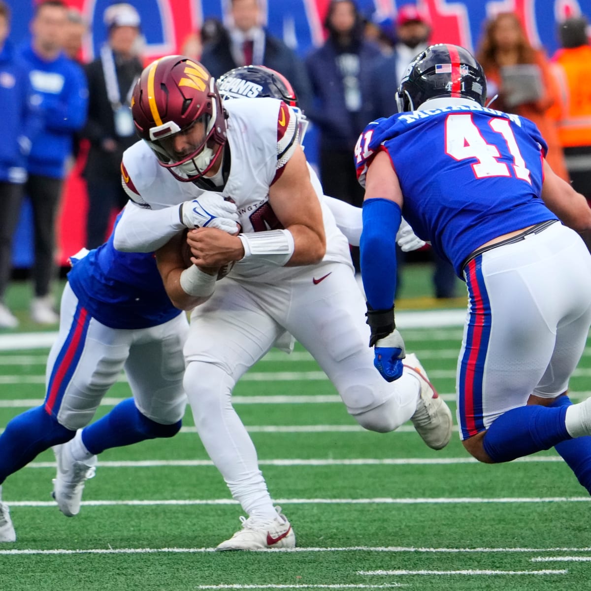 Turnovers, lack of hot water among issues Commanders face in loss to  last-place Giants