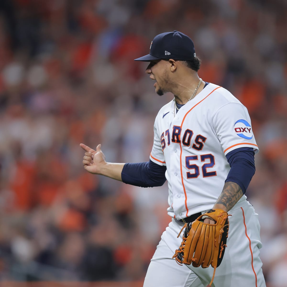 Houston Astros Reportedly Furious With MLB Over Bryan Abreu Suspension  Before Game 7 - Sports Illustrated Inside The Astros