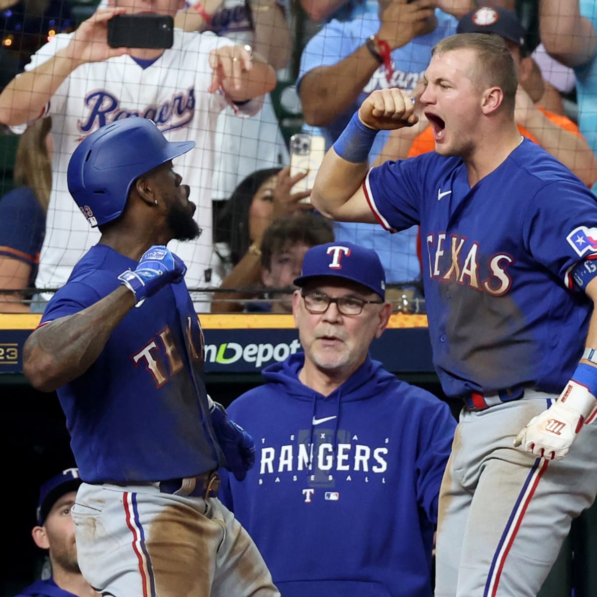 Texas Rangers oust defending World Series champion New York