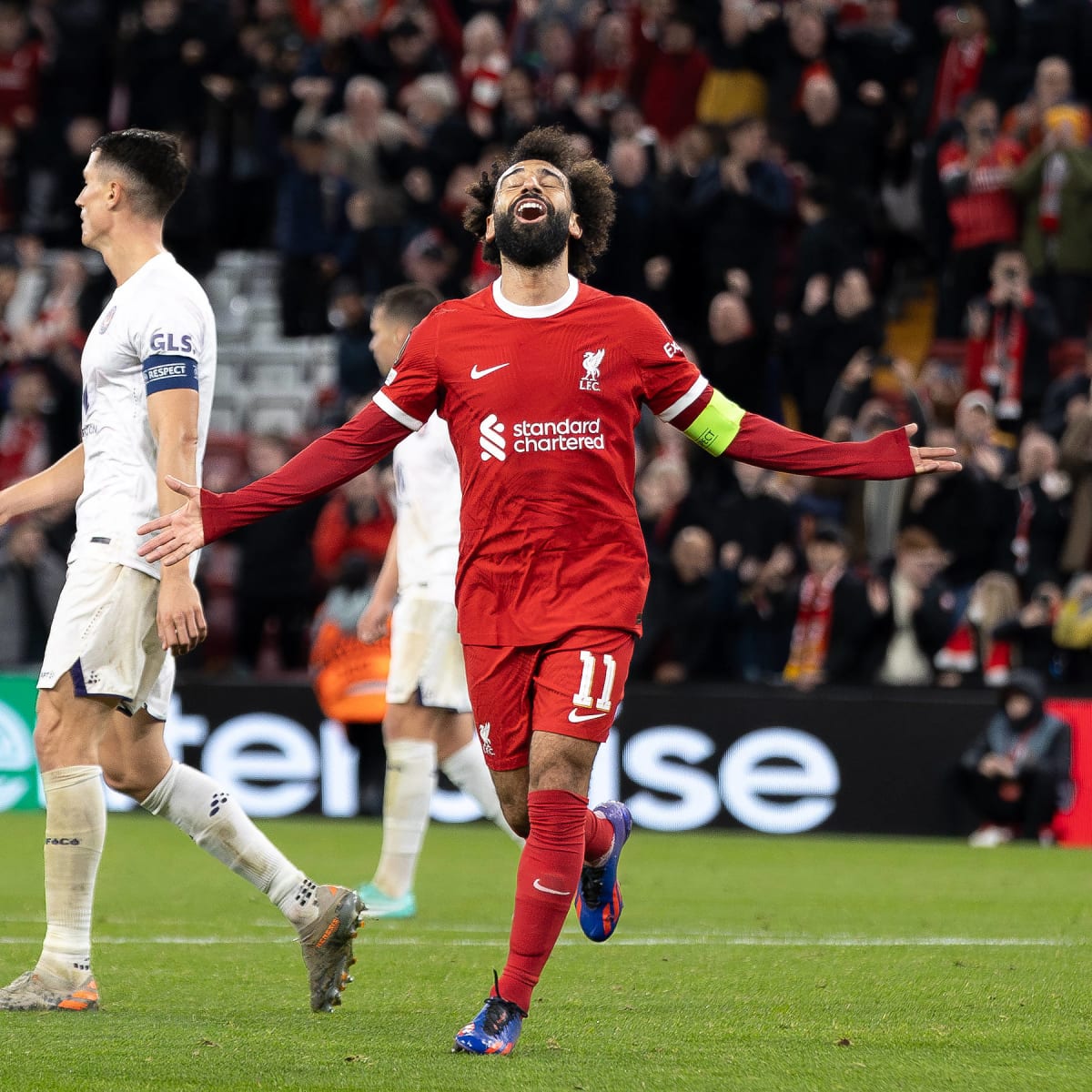 Mohamed Salah is now Liverpool record goal scorer in the first 100 games  for the club …