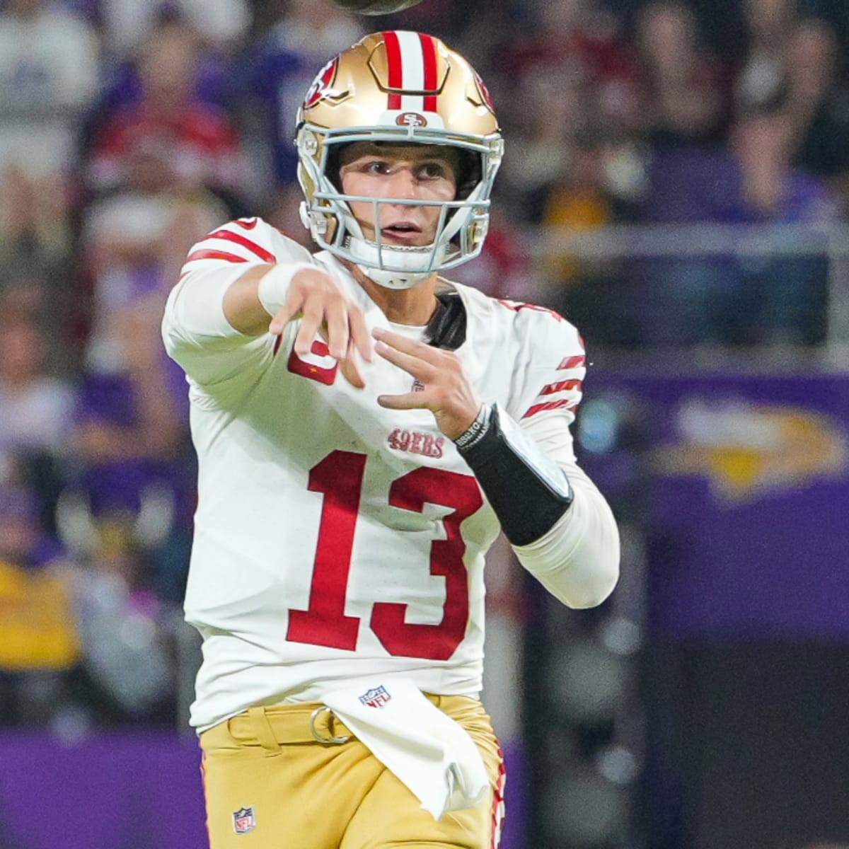 49ers QB Brock Purdy vows to be 'smart with the ball' after 5 interceptions  during a 3-game skid - The San Diego Union-Tribune