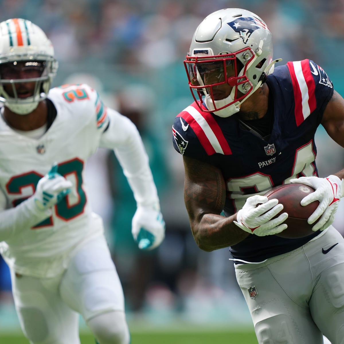 Futebol Americano New England Patriots Report: Miami Dolphins vs