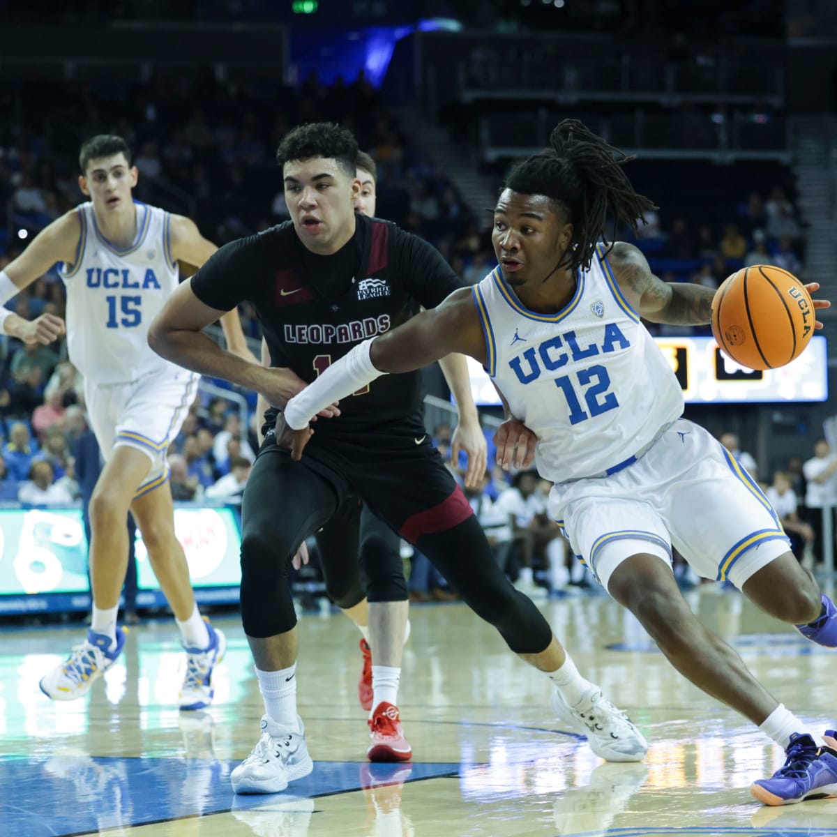 UCLA Bruins Men's Basketball Team Earns Victory Over Lafayette Behind  Strong Efforts From Sebastian Mack and Dylan Andrews - Sports Illustrated UCLA  Bruins News, Analysis and More