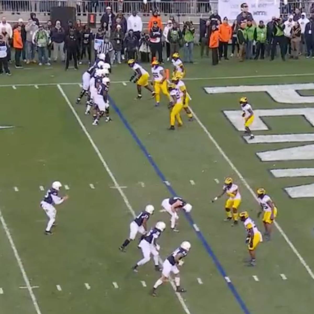 Michigan wanted to 'smash' Penn State on the groundand it did