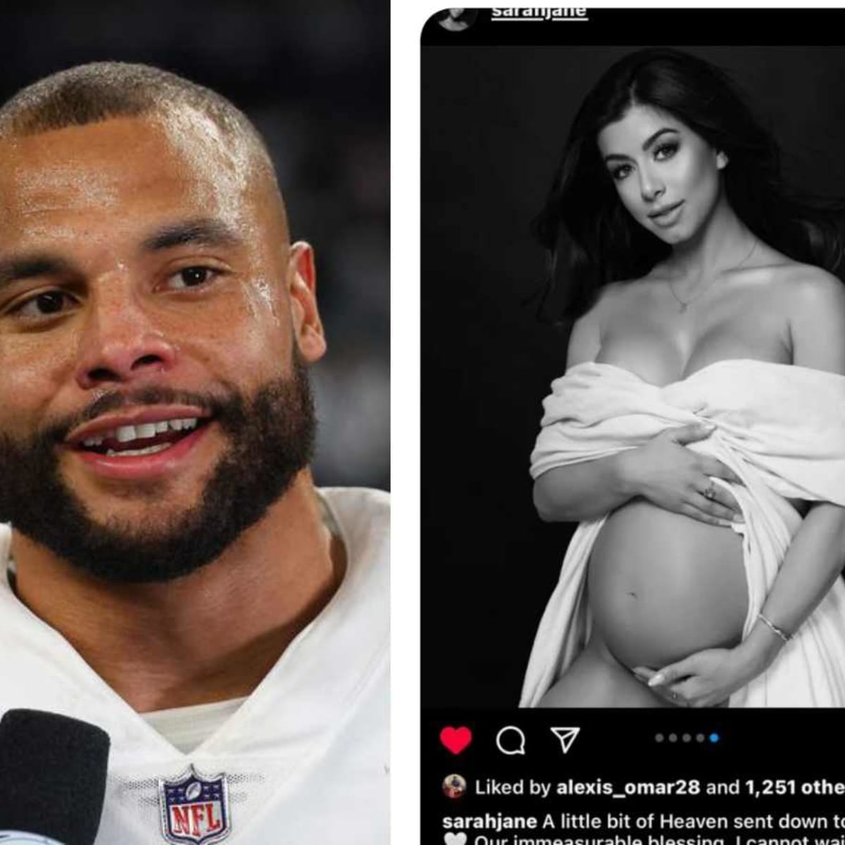 Daddy Dak! Prescott & Girlfriend Announce Pregnancy