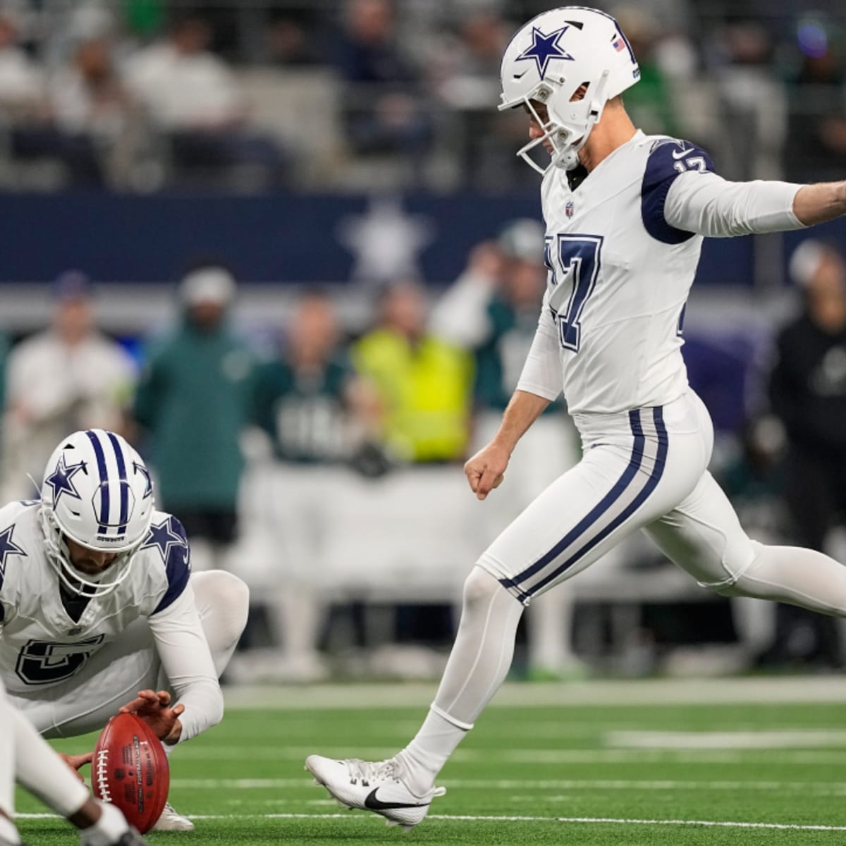 Cowboys Kicker Brandon Aubrey Makes NFL History in Prime-Time Rout Of  Eagles - Sports Illustrated