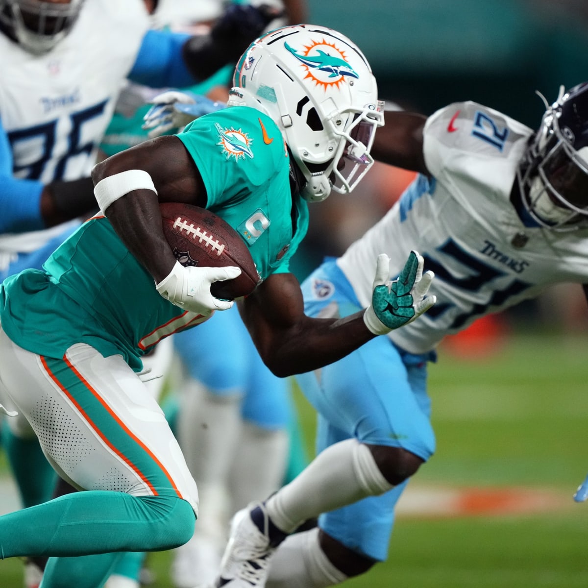 Miami Dolphins WR Tyreek Hill Not Practicing Friday But Not Ruled Out -  Sports Illustrated Miami Dolphins News, Analysis and More