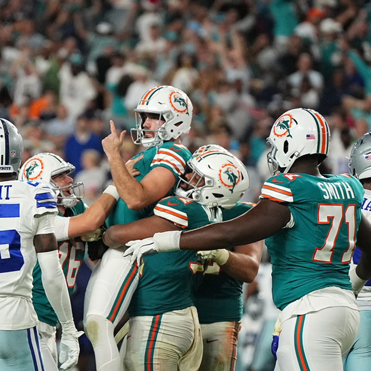 Dolphins' Jason Sanders Had Elite Celebration After Game-Winning Field Goal  vs. Cowboys - Sports Illustrated