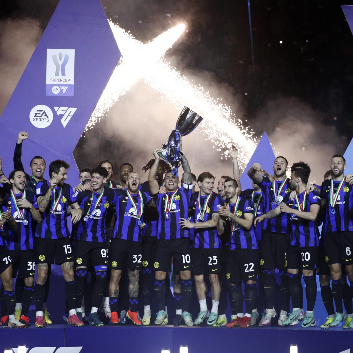 Lautaro Martínez le dio la Supercopa de Italia a Inter