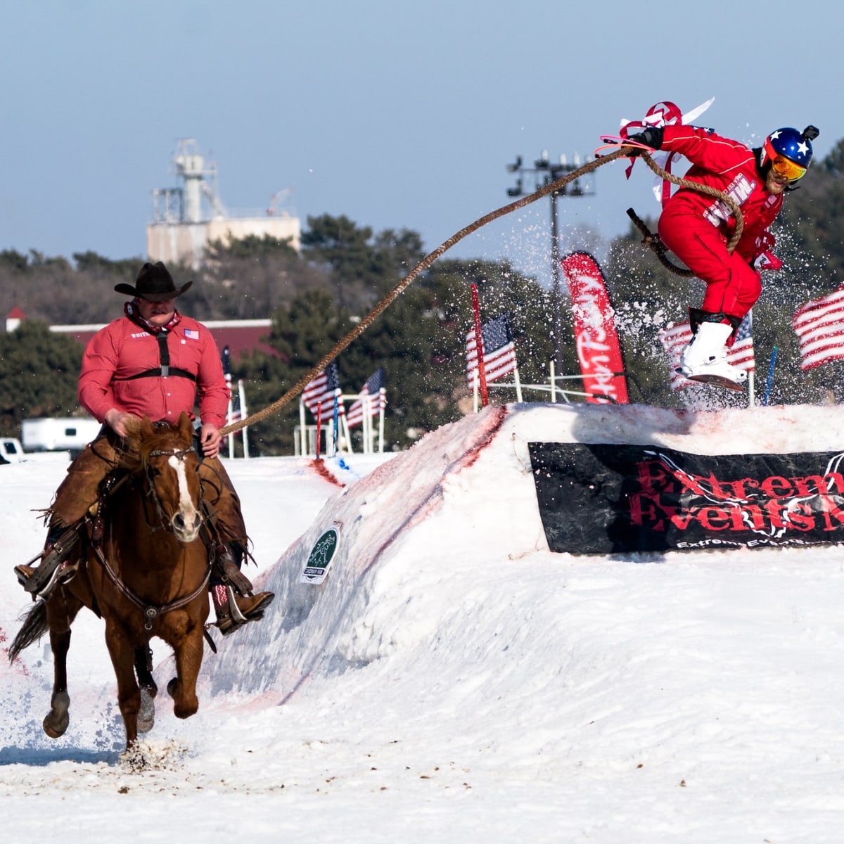 Part Ski Racing, Part Rodeo, Skijoring Might Be the Wildest Snow Sport Out  There