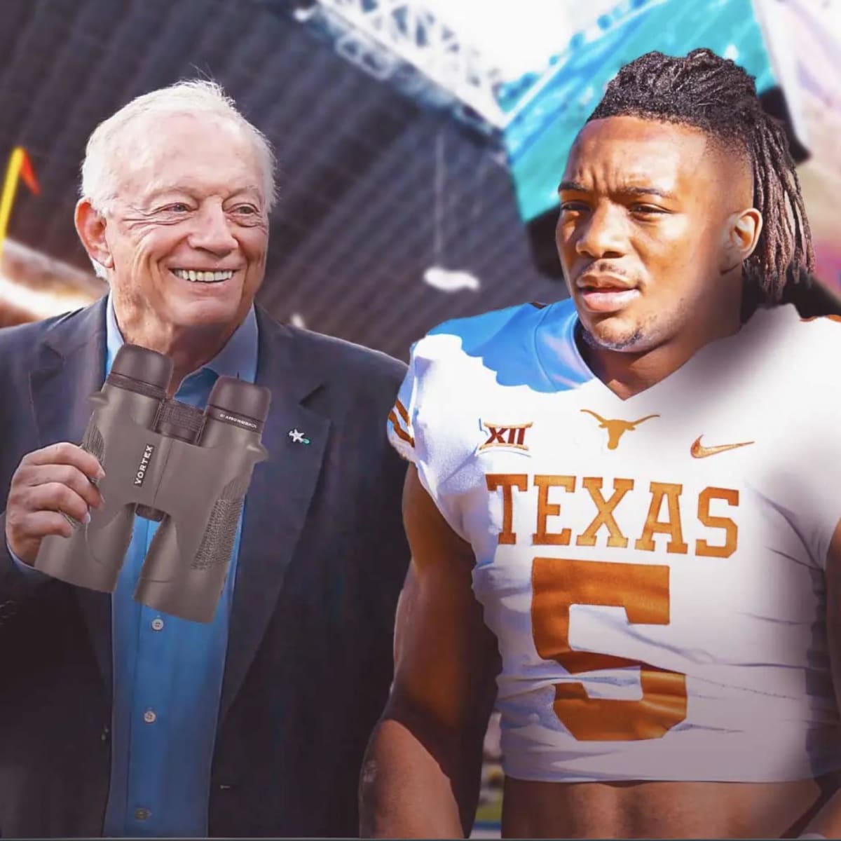 Texas RB Bijan Robinson visits the Dallas Cowboys