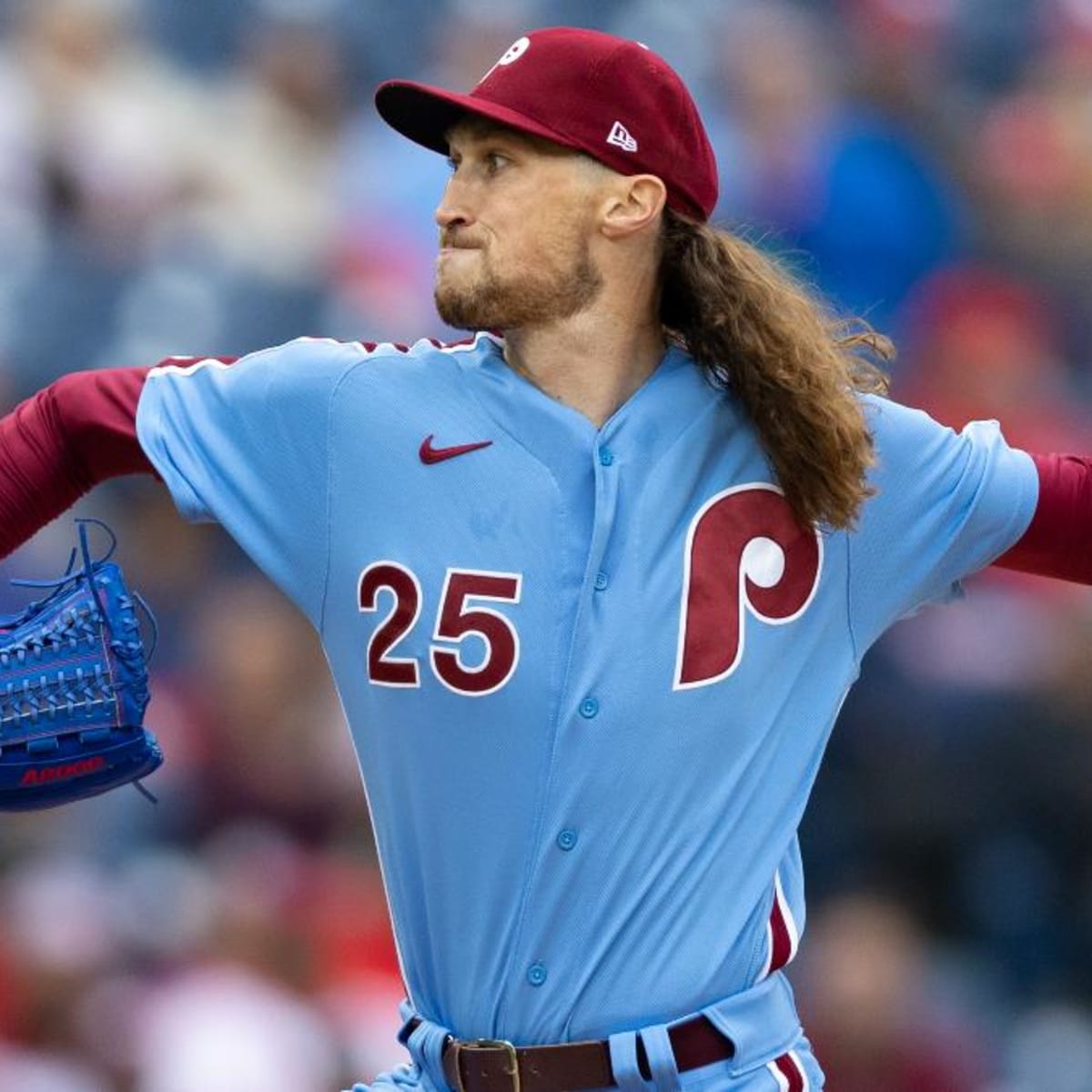 SmittyOnMLB] Red Sox free agent signee Matt Strahm with some awesome hair.  You'll know when he's pitching. Photo via Associated Press : r/baseball