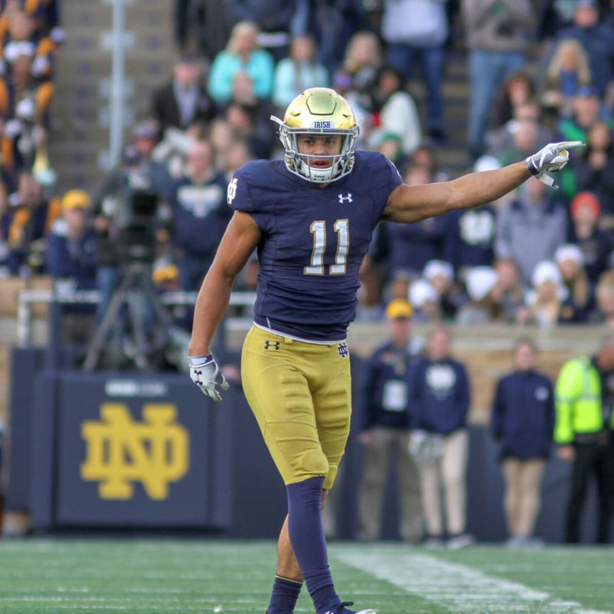 NDFootball  Alohi Gilman Highlights 