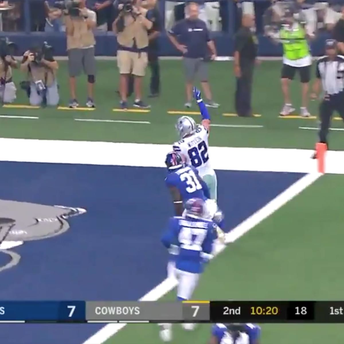 Jason Witten scores TD in Cowboys return