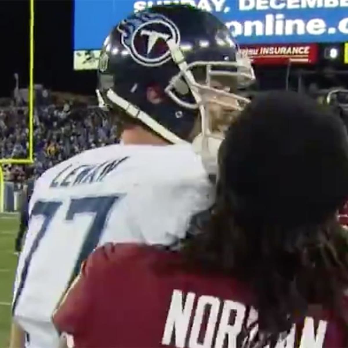 Redskins' Josh Norman throws helmet at Titans' Taylor Lewan in clash