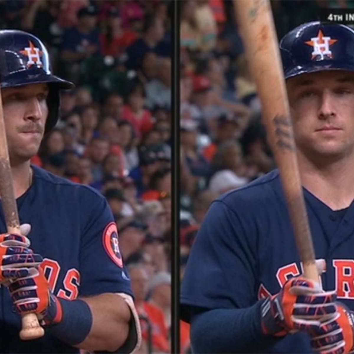 Alex Bregman shaved his mustache between at-bats because personal