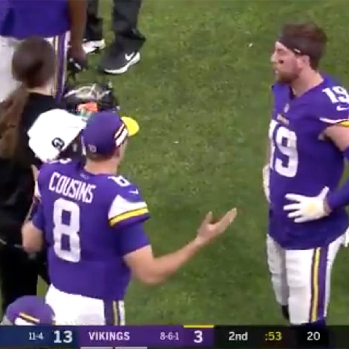 Kirk Cousins: Vikings QB apologizes to Adam Thielen - Sports Illustrated