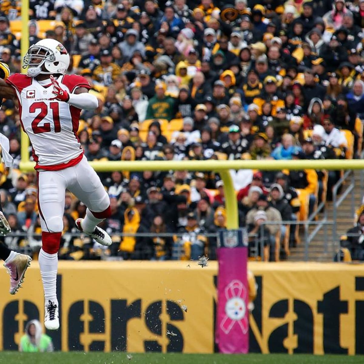 Steelers' Antonio Brown recruited by Cardinals' Patrick Peterson