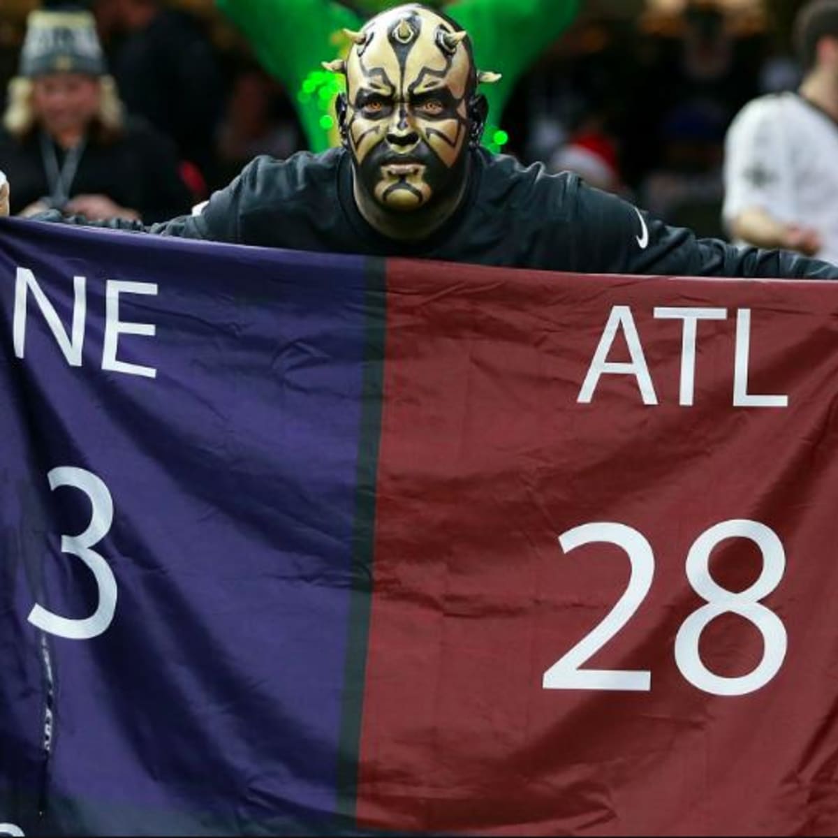 Saints Fans Trolled the Falcons With Plenty of 28-3 Jokes