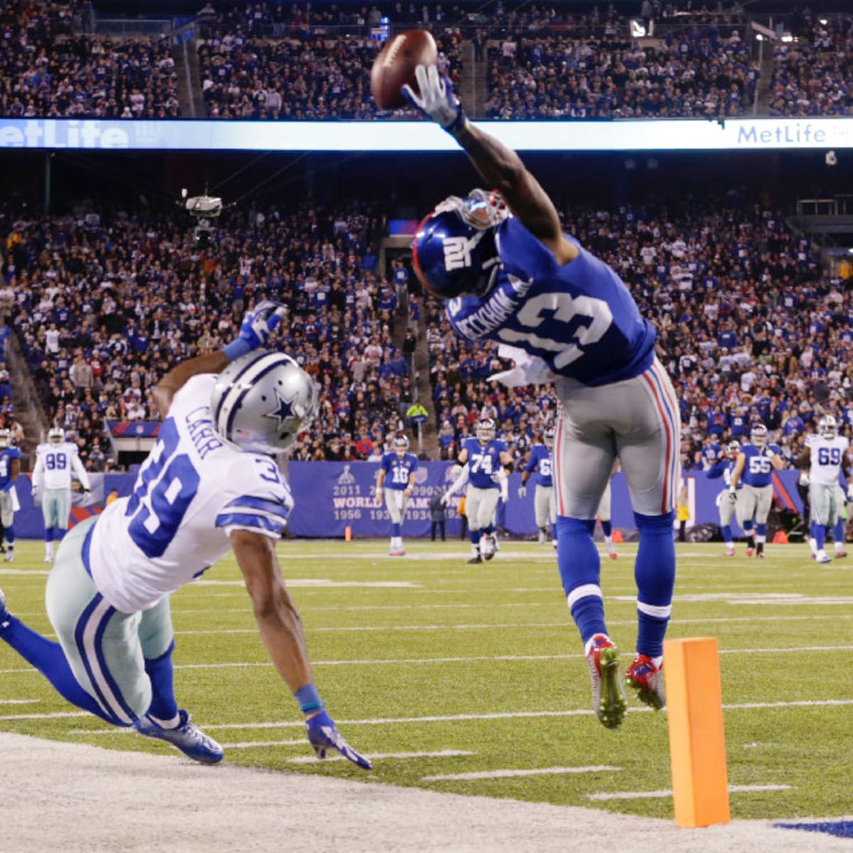 Odell Beckham Jr.: Giants WR celebrates monster game - Sports Illustrated