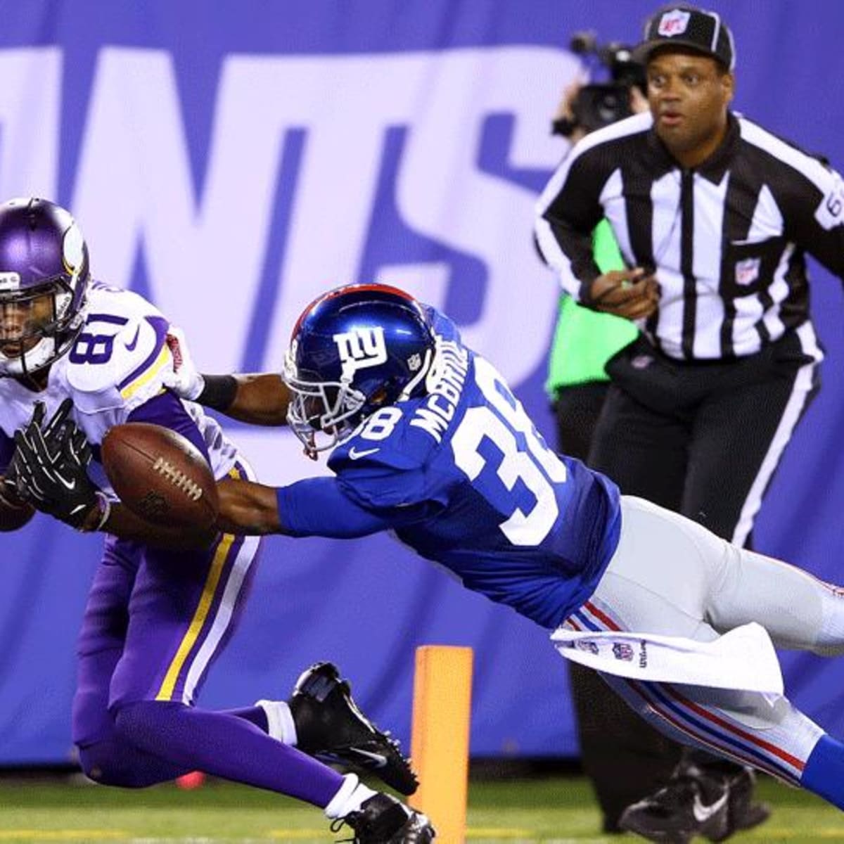 Report: Giants CB Trumaine McBride could be out for season - Sports  Illustrated