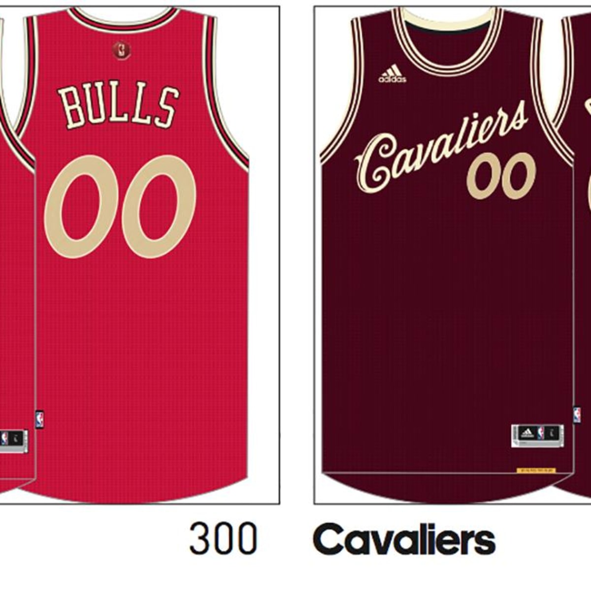 Photos of the NBA's sleeved Christmas Day jerseys - NBC Sports